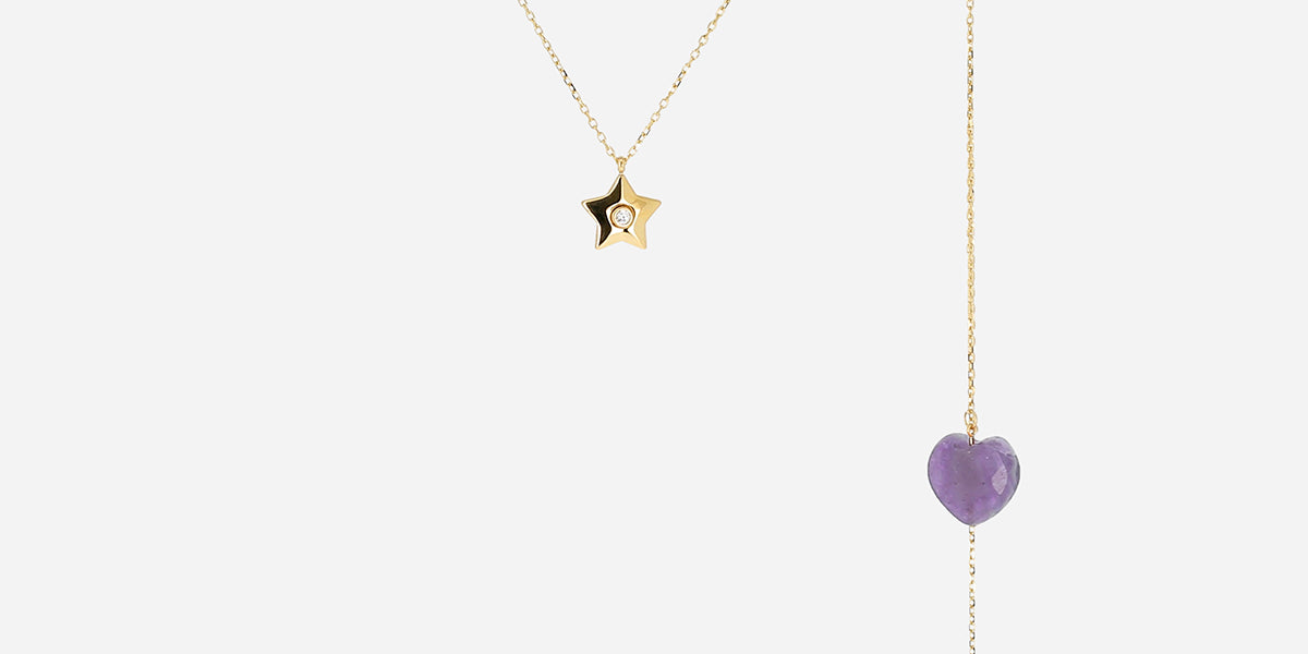 Bijou de dos Annette (Acier doré) – Zag Bijoux