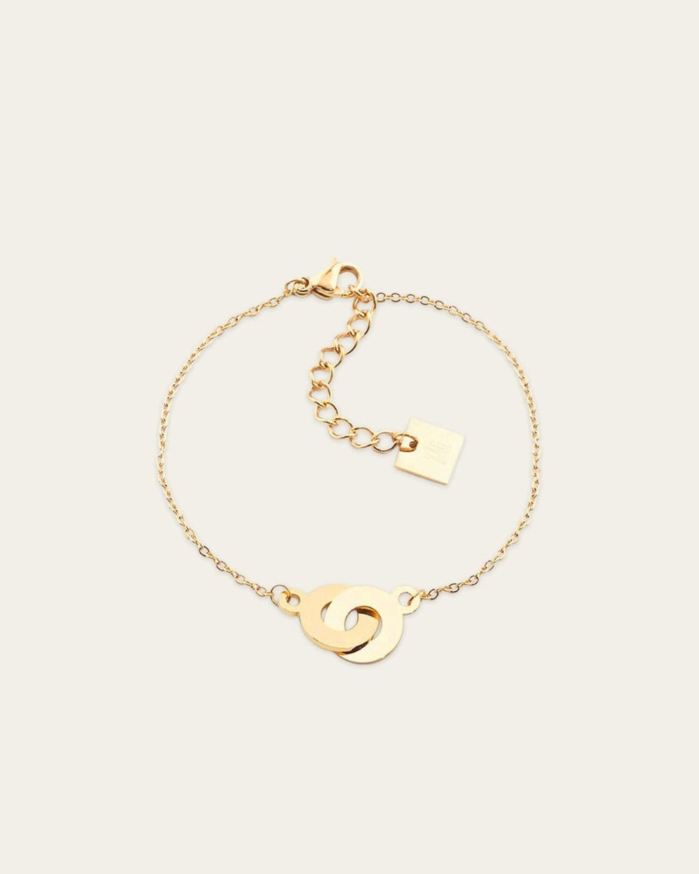 Bracelet Bow (Acier doré)