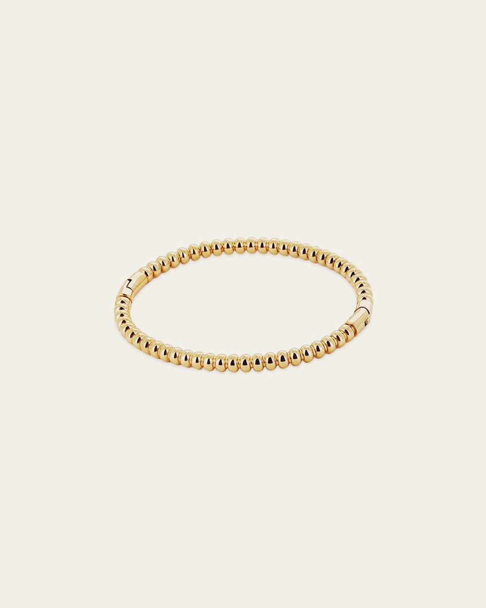 Bracelet Jonc Dots (Acier doré)