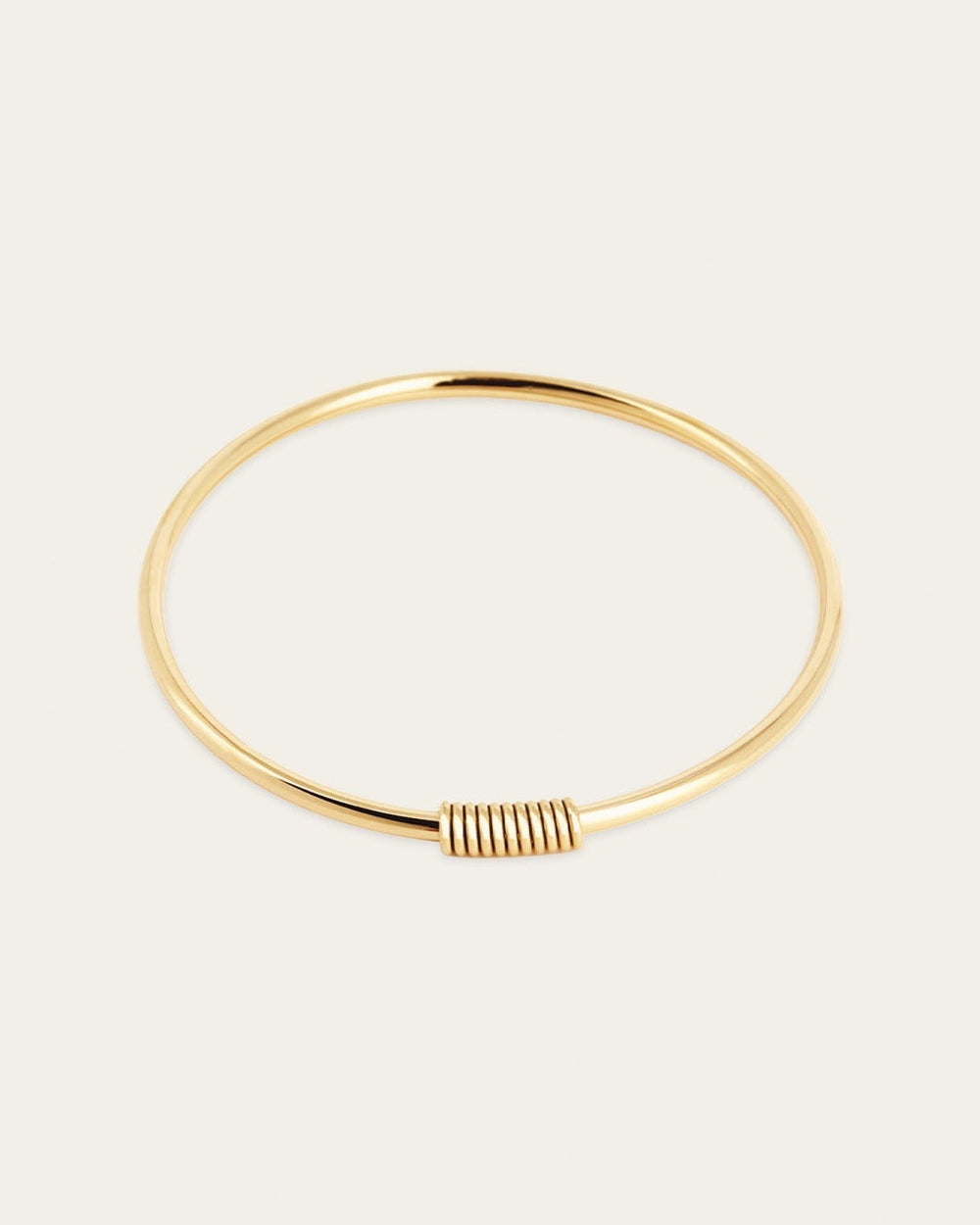 Bracelet Jonc Eli (Acier doré)
