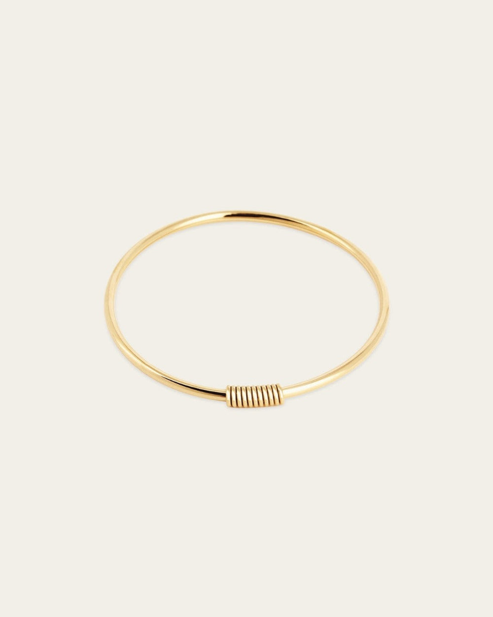 Bracelet Jonc Eli (Acier doré)