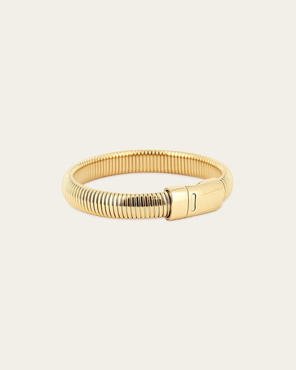 Bracelet Jonc Naja (Acier doré)