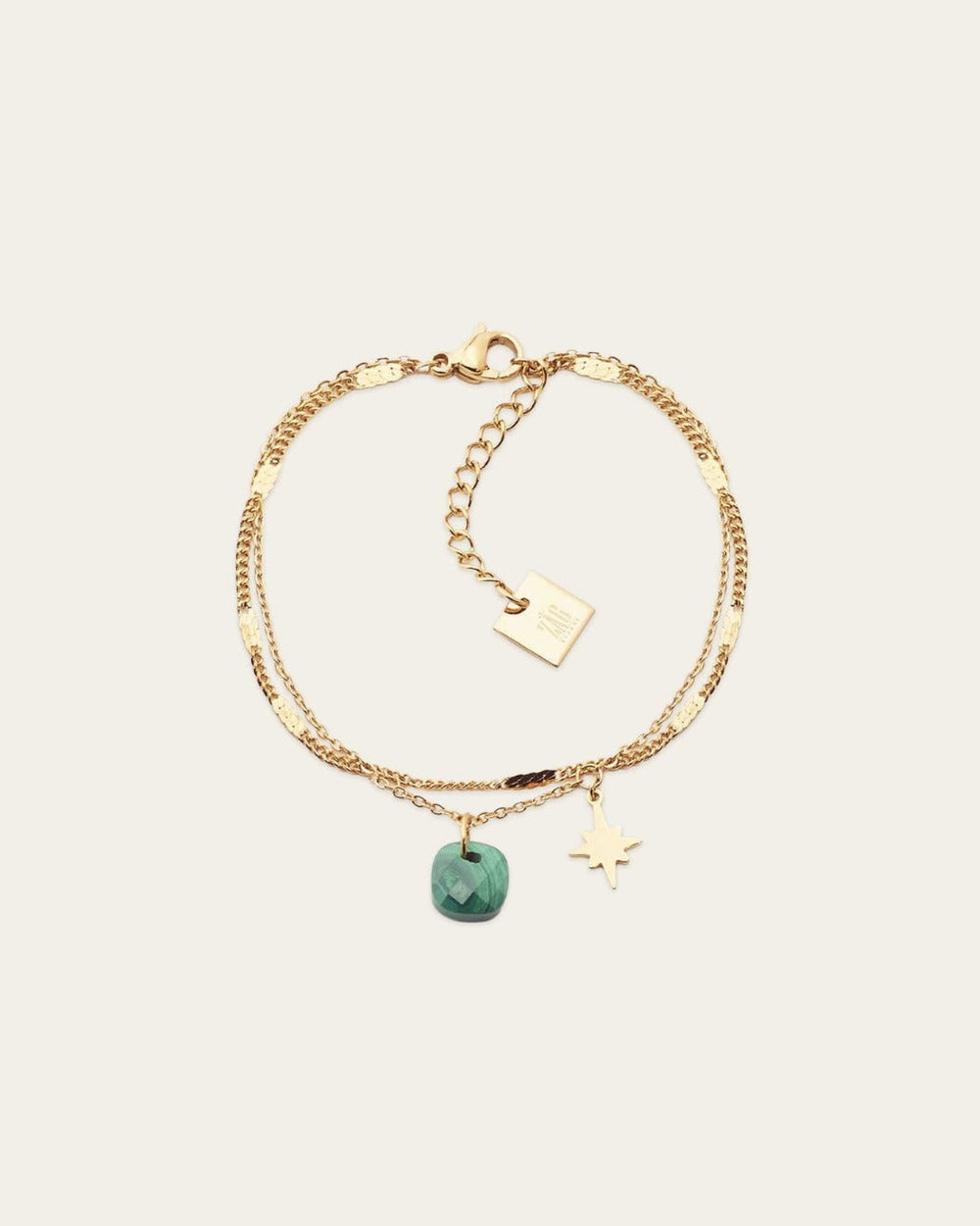 Bracelet Manuréva (Acier doré)