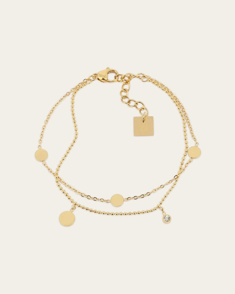 Melinda Bracelet (Glod-plated Steel)