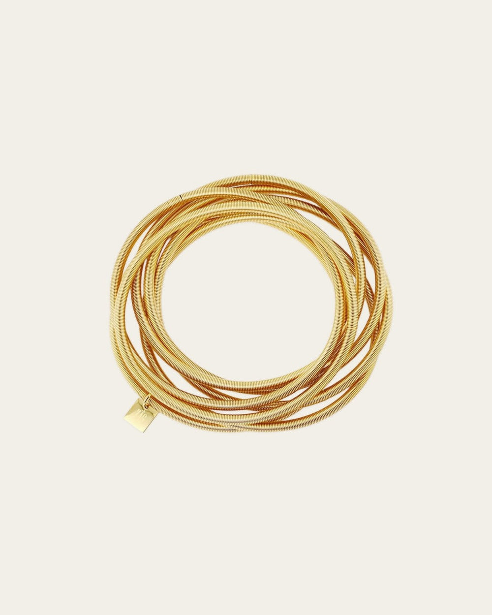 Bracelet Pizarro (Acier doré)