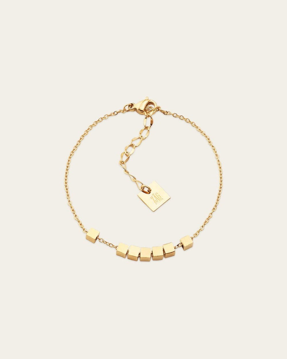 Bracelet Pythagore (Acier doré)