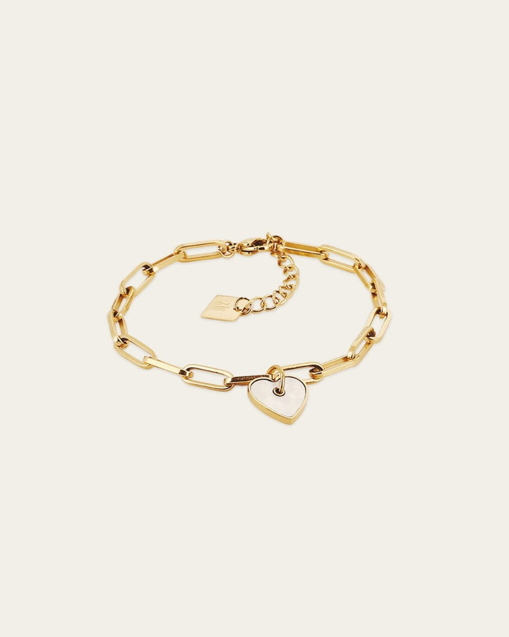 Bracelet U2 Nacre (Acier doré)
