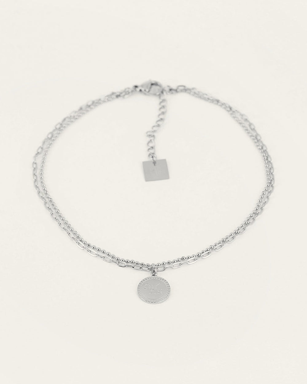 Good Luck Anklet (Steel)
