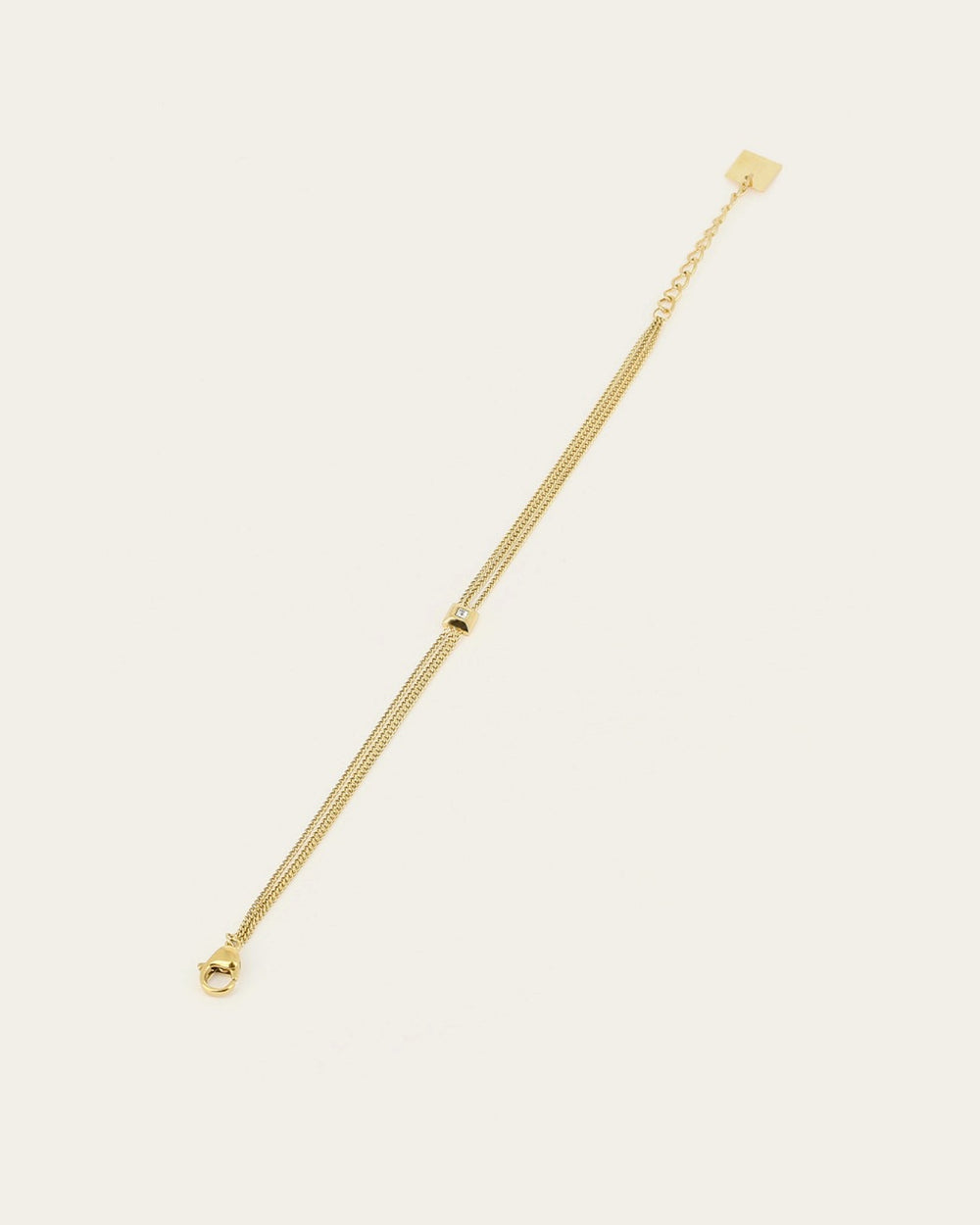 Bracelet Aurore (Acier doré)