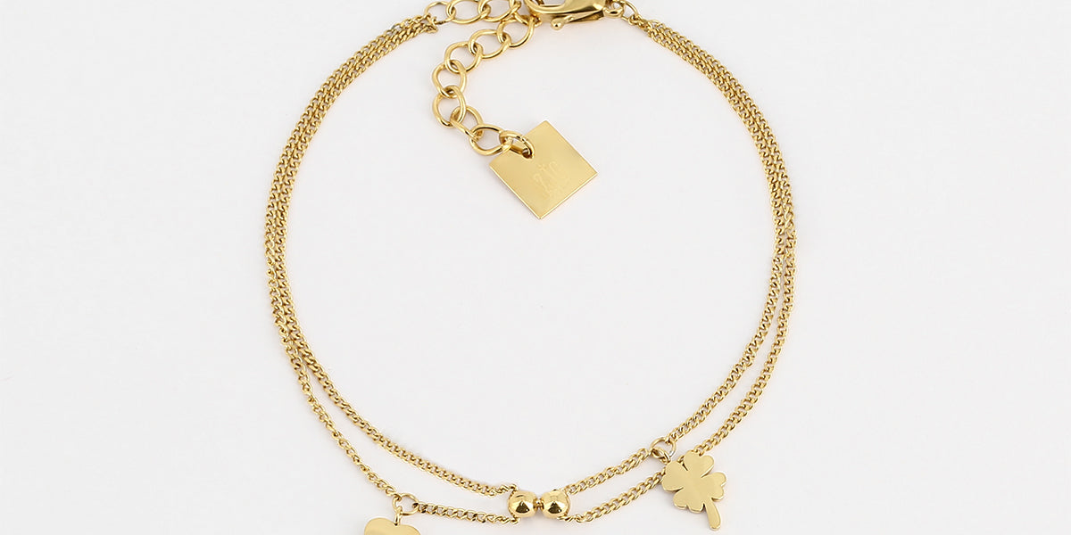 Bracelet Dallas (Acier doré)