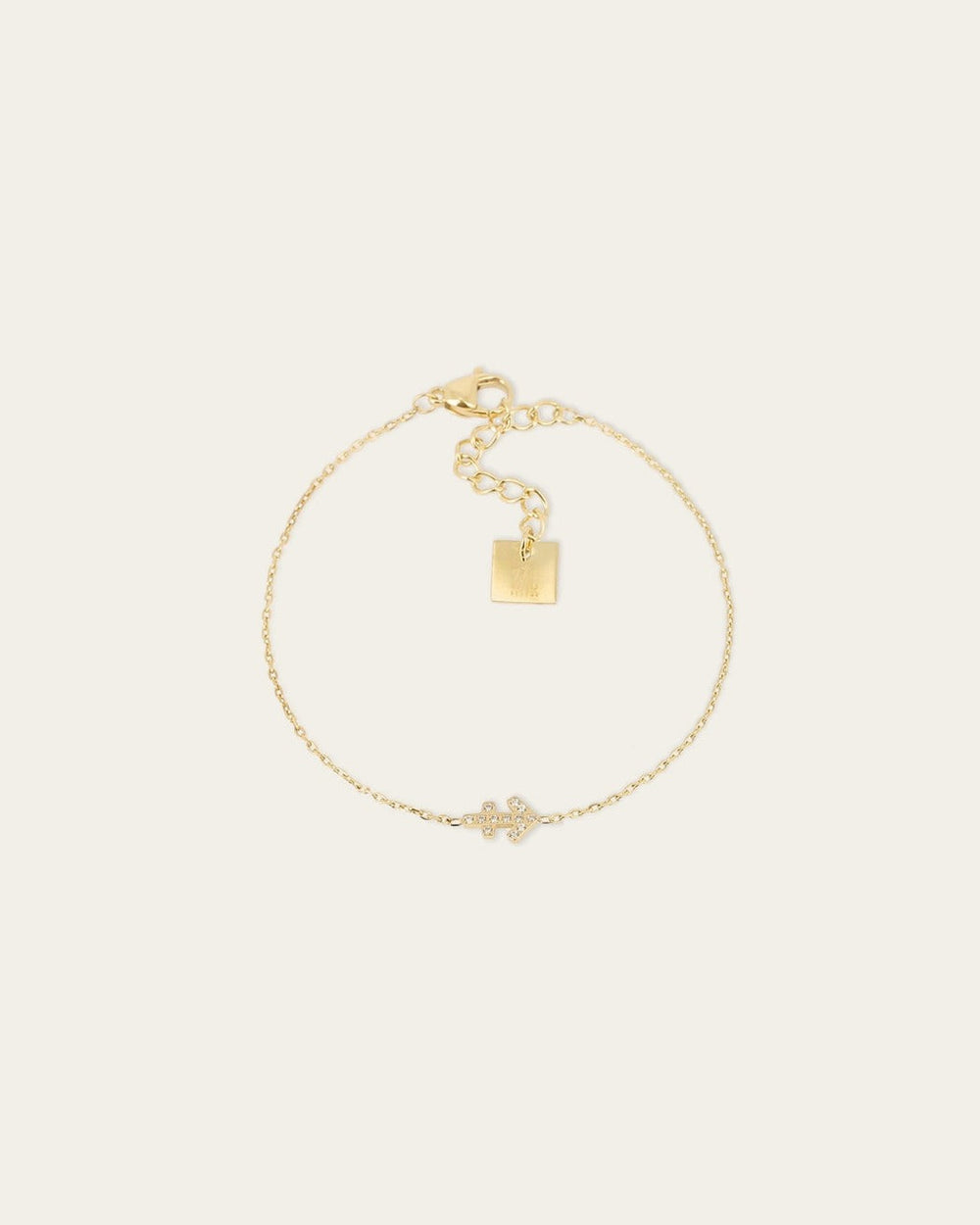 Bracelet Sagittarius (Acier doré)