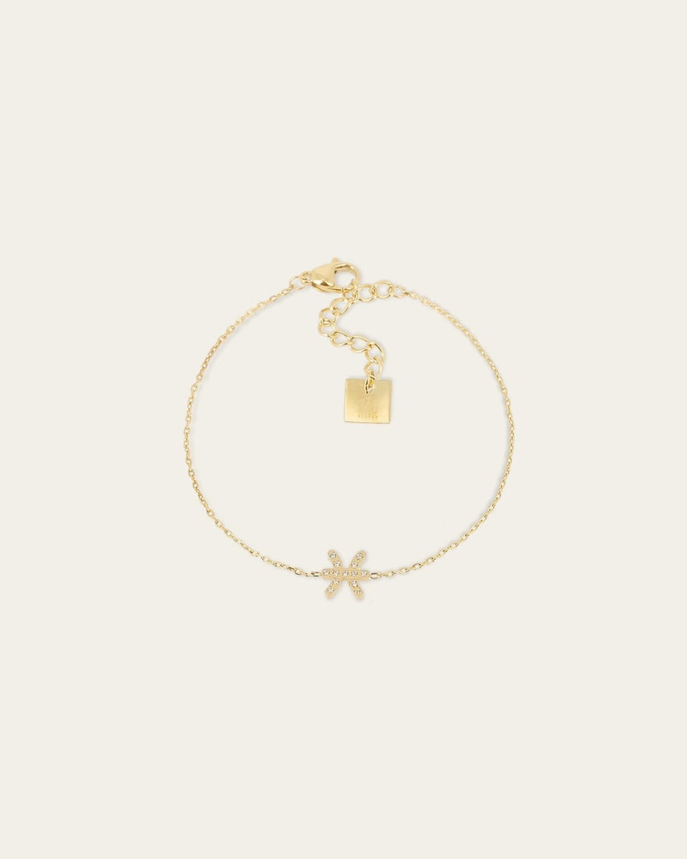 Bracelet Pisces (Acier doré)