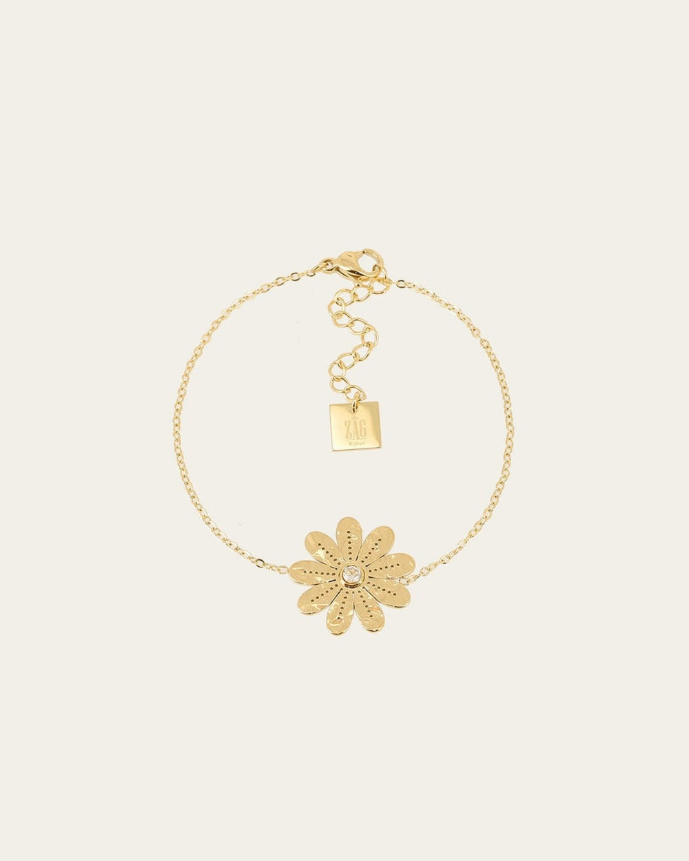 Bracelet Blomst (Acier doré)