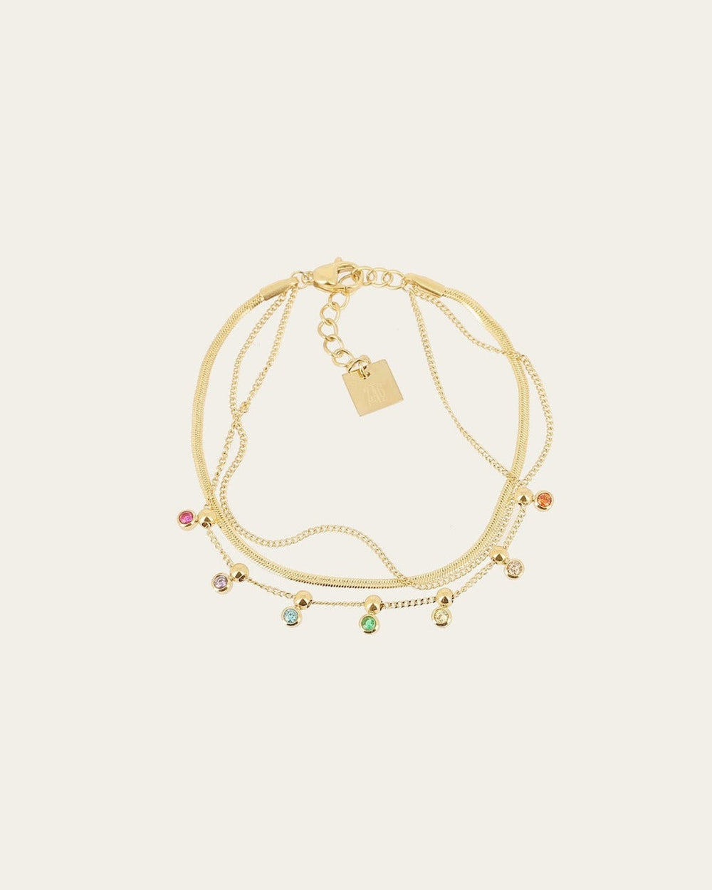 Bracelet Prestige (Acier doré)