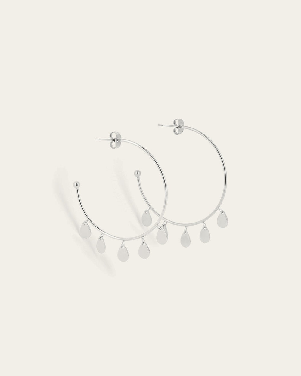Boucles d'oreilles Drop (Acier)