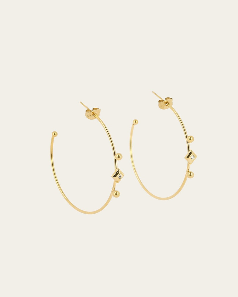 Palerme Earrings (Gold-plated steel)