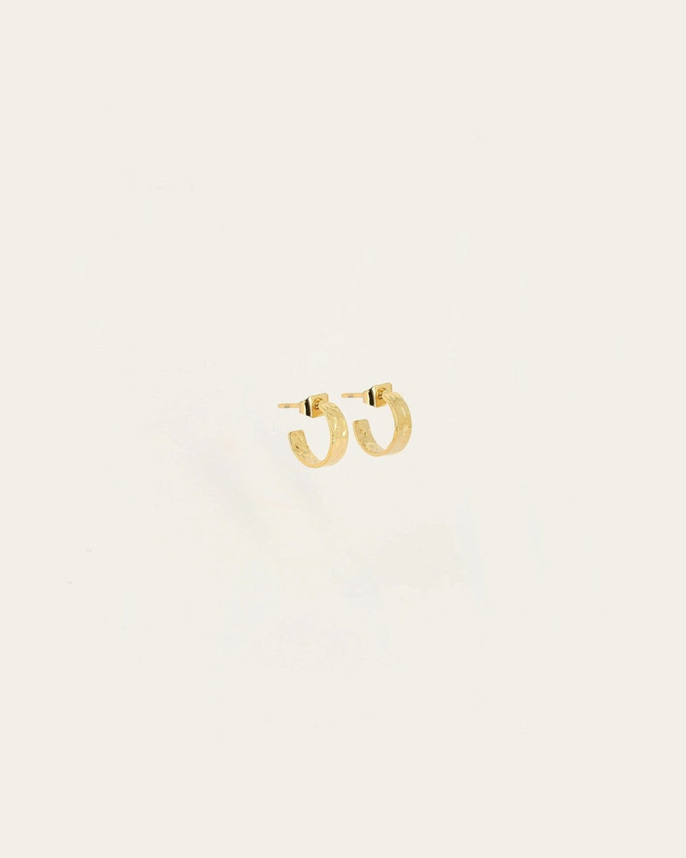 Boucles d'oreilles Zaria (Acier doré)