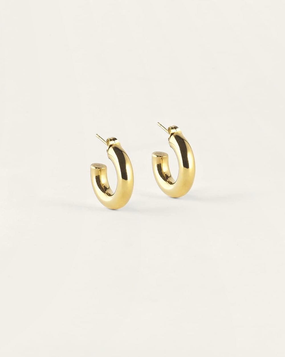 Boucles d'oreilles Jeanne (Acier doré)