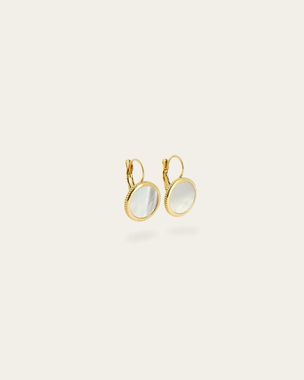 Pearly Earrings (Gold-plated steel)
