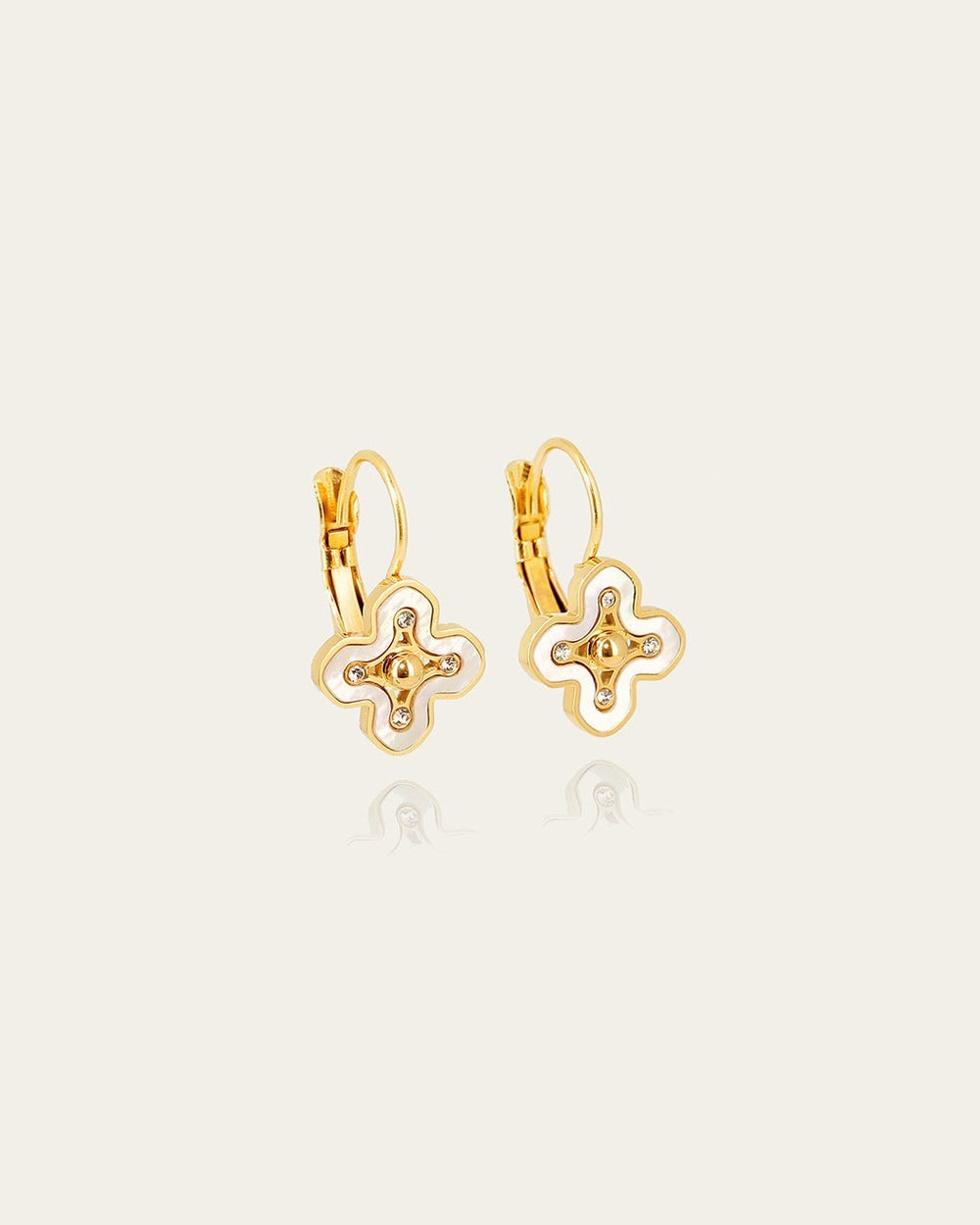 Boucles d'oreilles Latini (Acier doré)