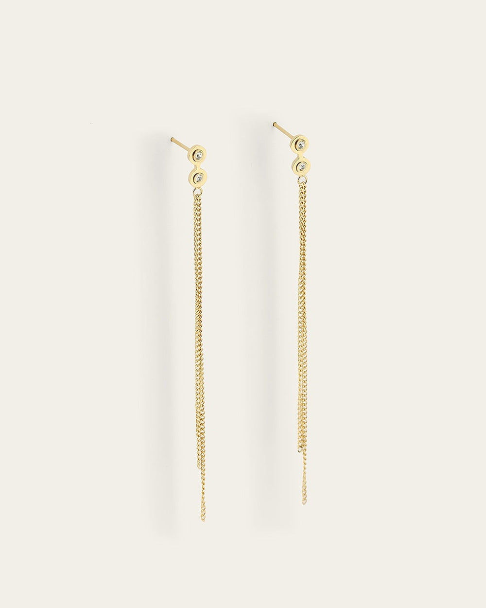 Riverton Earrings (Gold-plated steel)