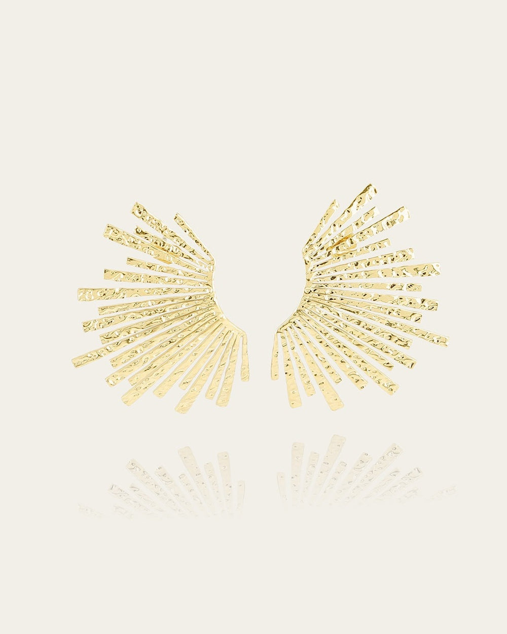 Boucles d'oreilles Angelo (Acier doré)