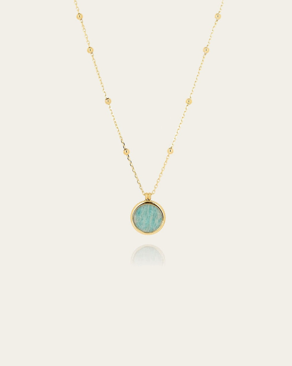 Collier Pearl (Acier doré)