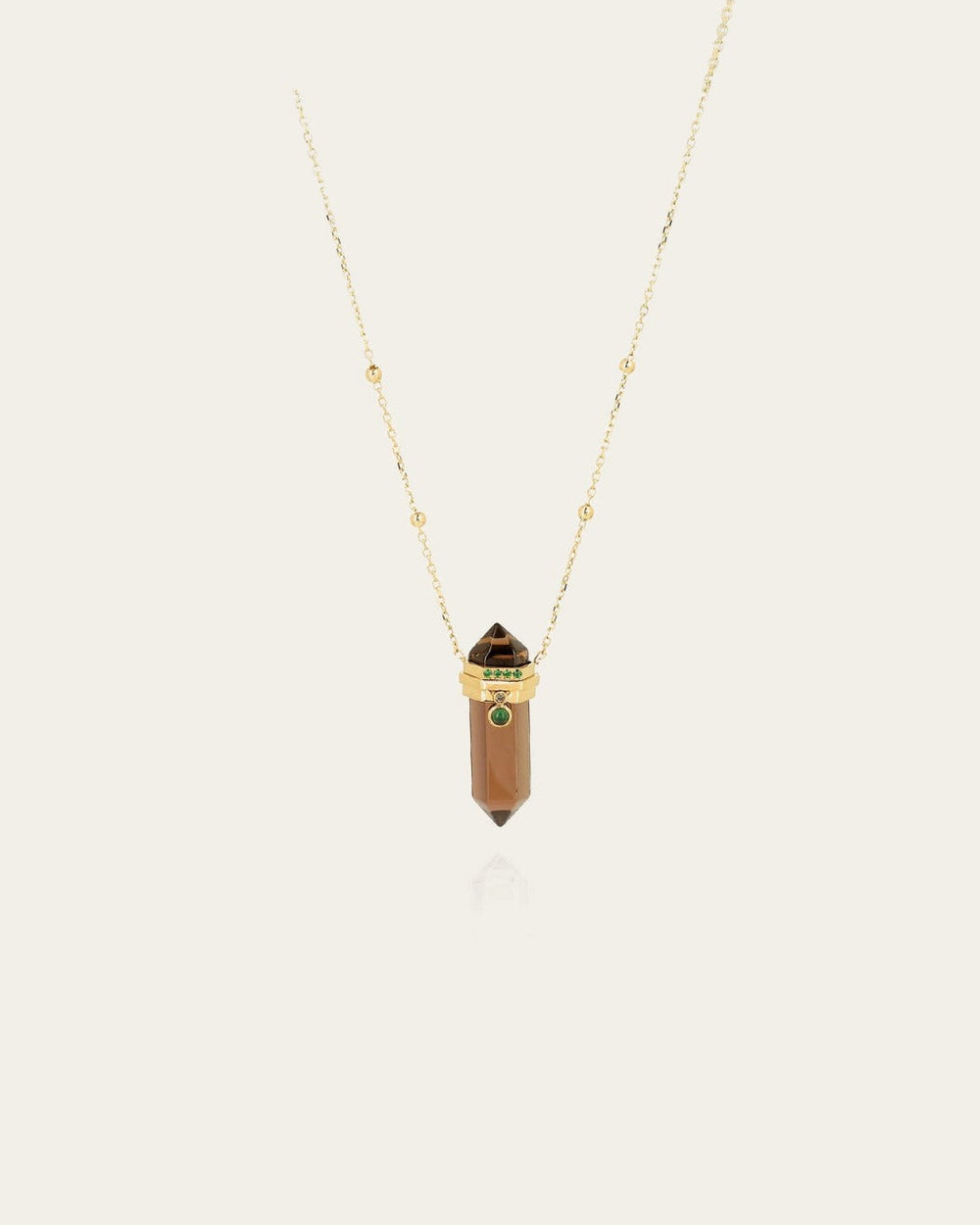 Mantra Necklace (Gold-plated steel)