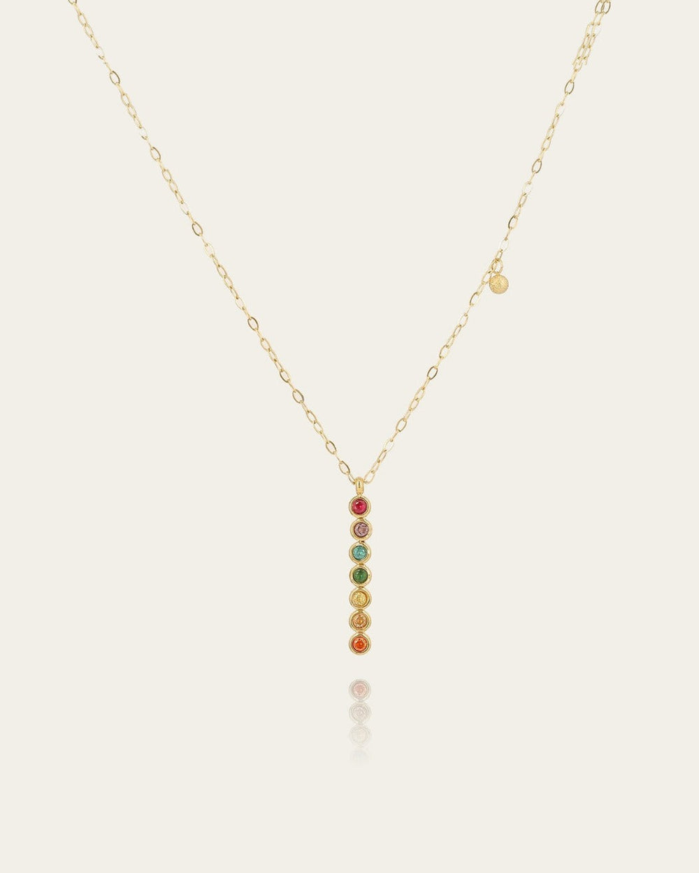 Collier Ajnas (Acier doré)