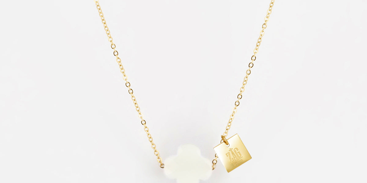 Bijou Collier Zag Argent Collier Zag Bijoux Pur Chaîne Plate Zag