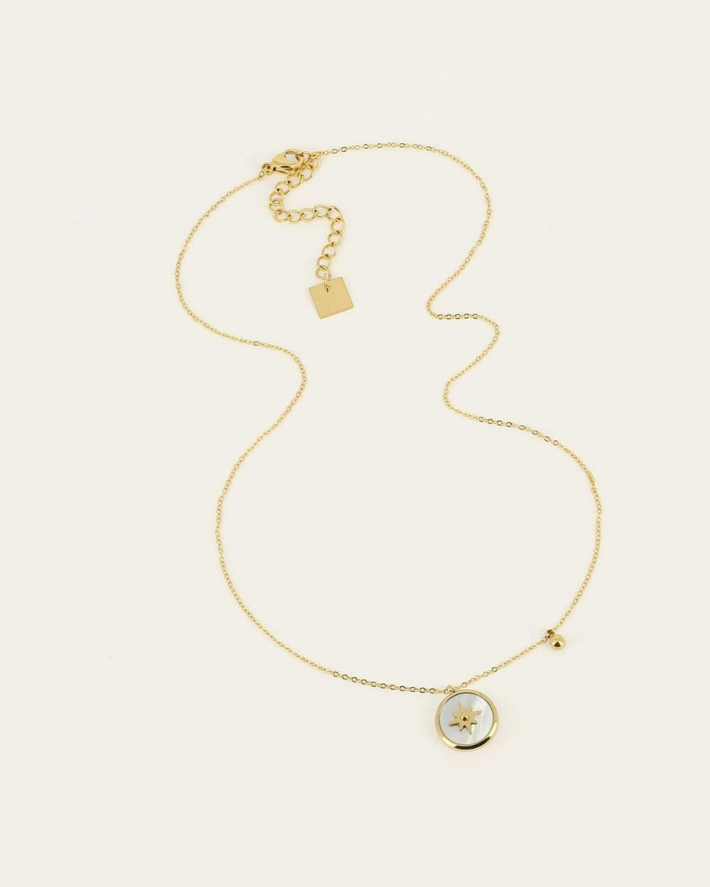 Sun Necklace (Gold-plated steel)