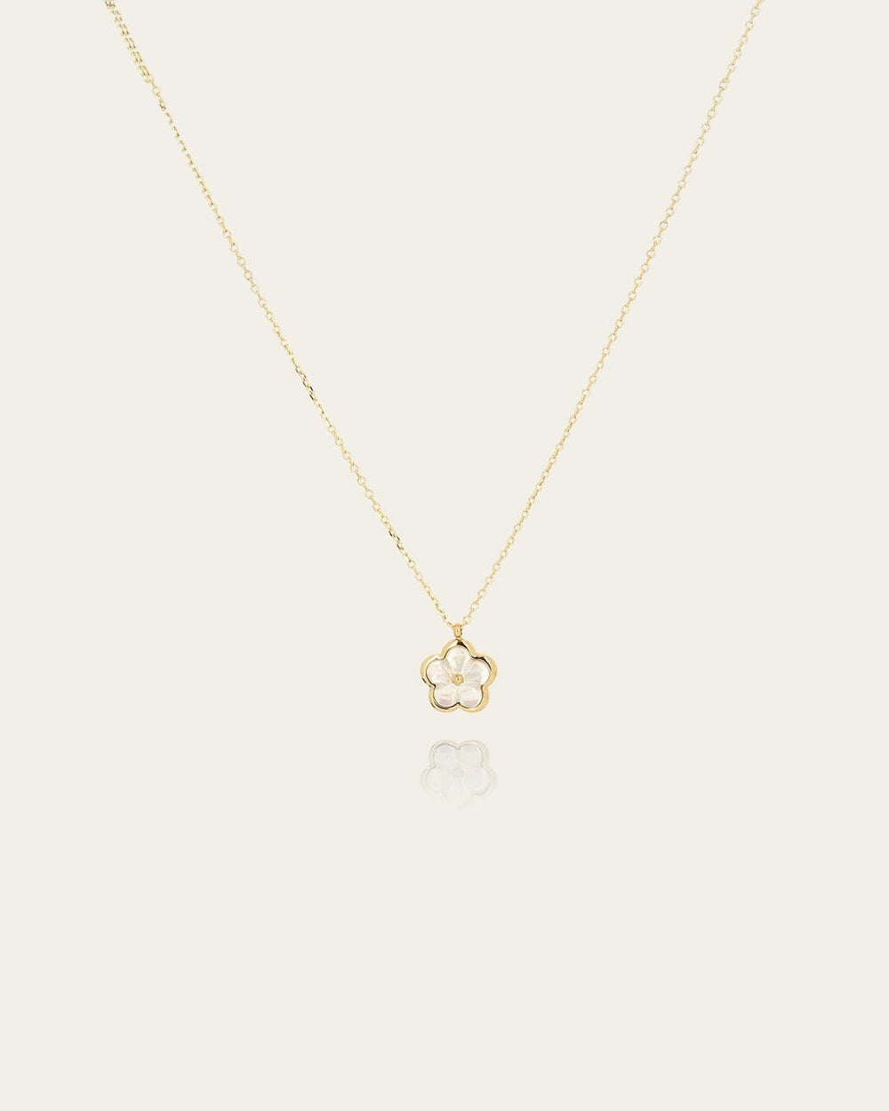 Flores Necklace (Gold-plated steel)