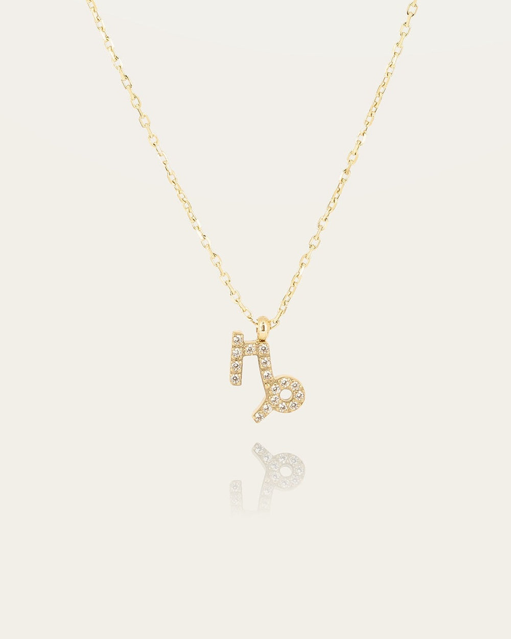 Collier Capricorn (Acier doré)