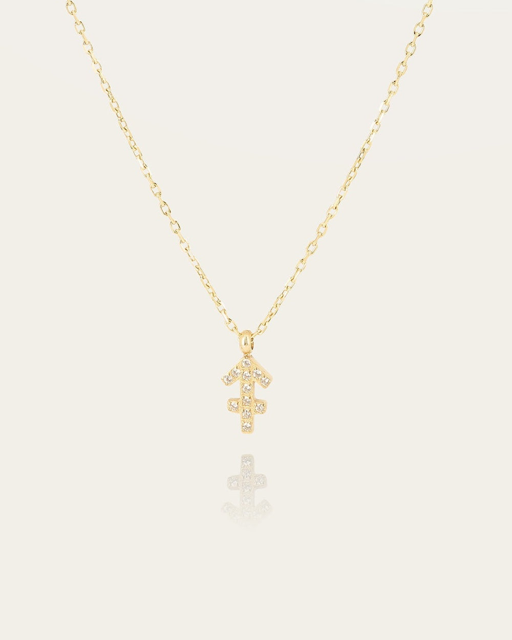 Sagittarius Necklace (Gold-plated steel)