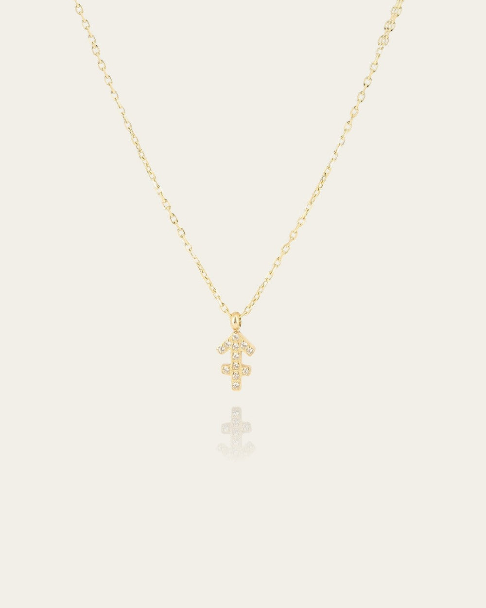 Sagittarius Necklace (Gold-plated steel)