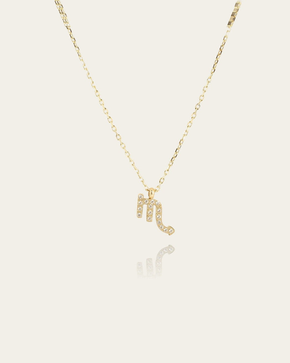 Collier Scorpio (Acier doré)