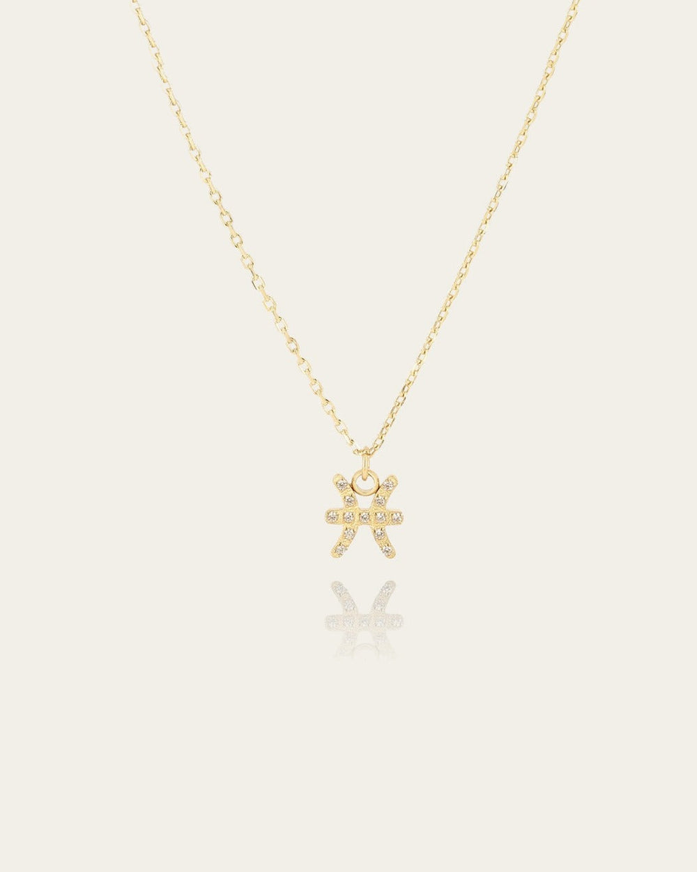 Pisces Necklace (Gold-plated steel)