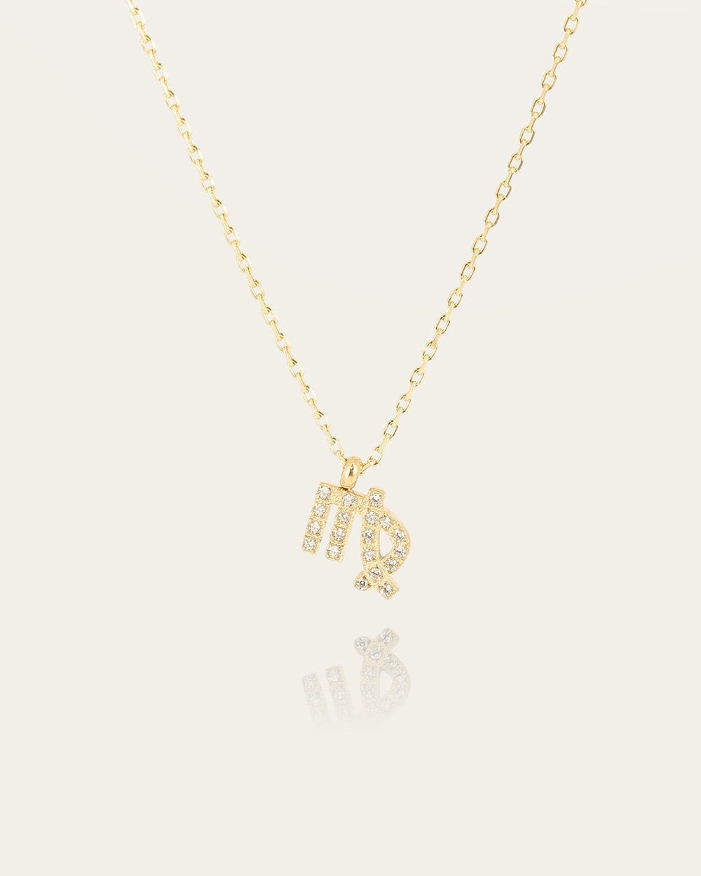 Collier Virgo (Acier doré)