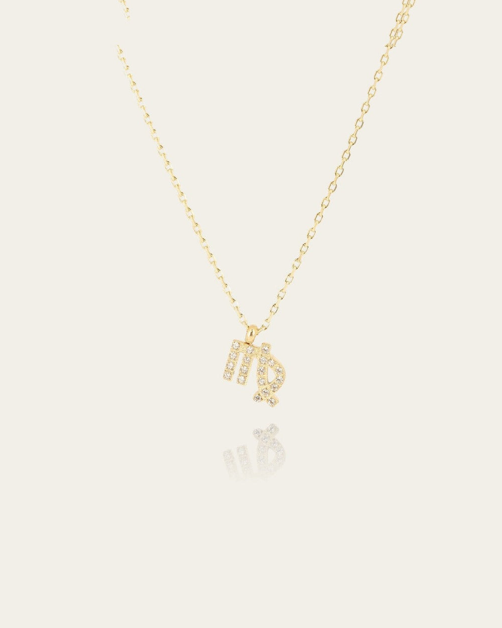 Virgo Necklace (Gold-plated steel)