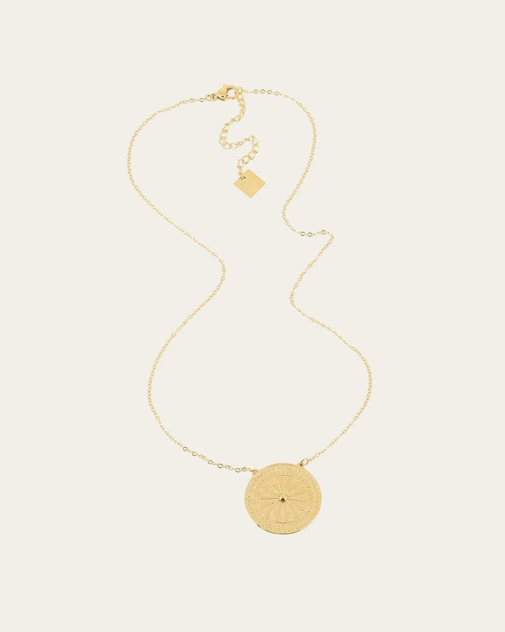 Olora Necklace (Gold-plated steel)
