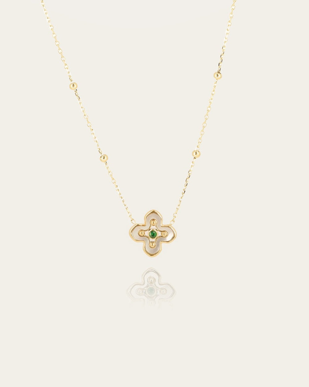 Collier Leslie (Acier doré)