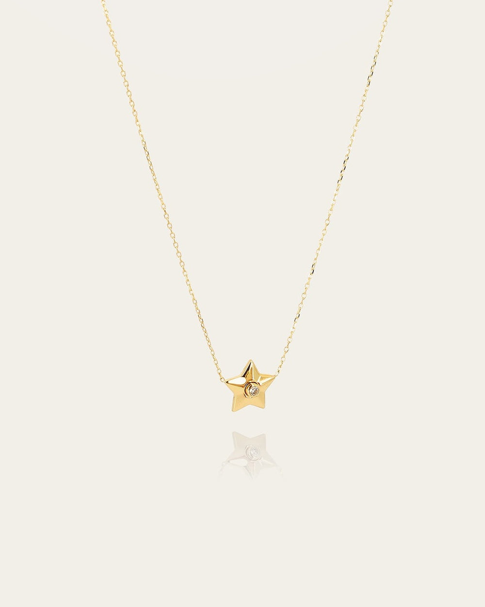 Collier Venus (Acier doré)