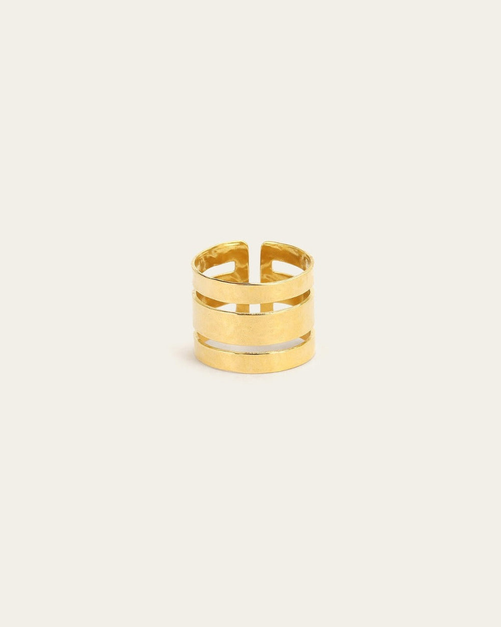 Bague Mona (Acier doré)