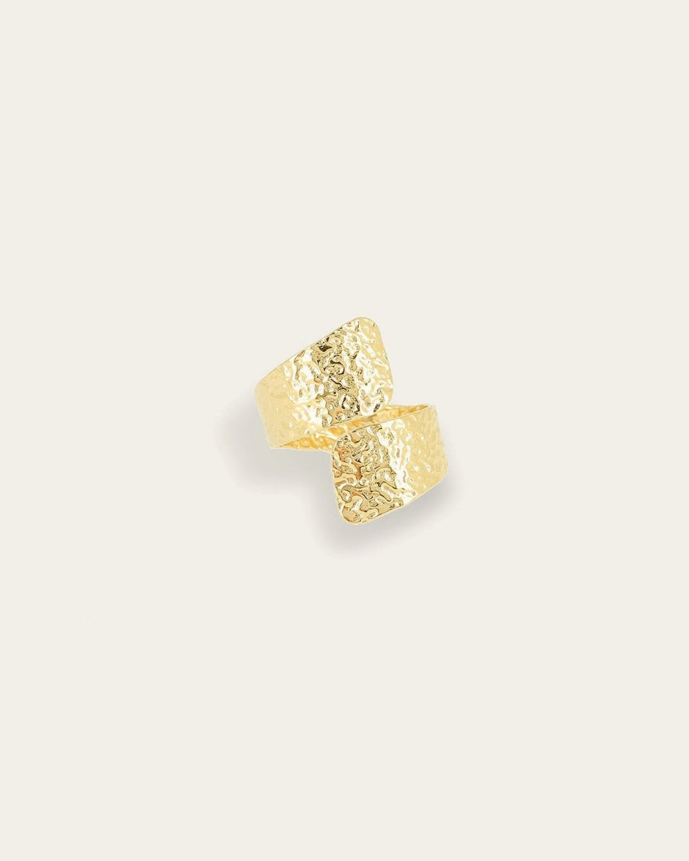 Bague Yasmine (Acier doré)