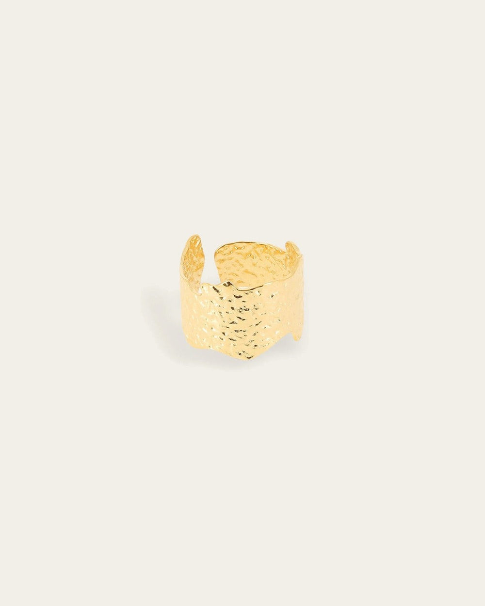 Bague Ansel (Acier doré)