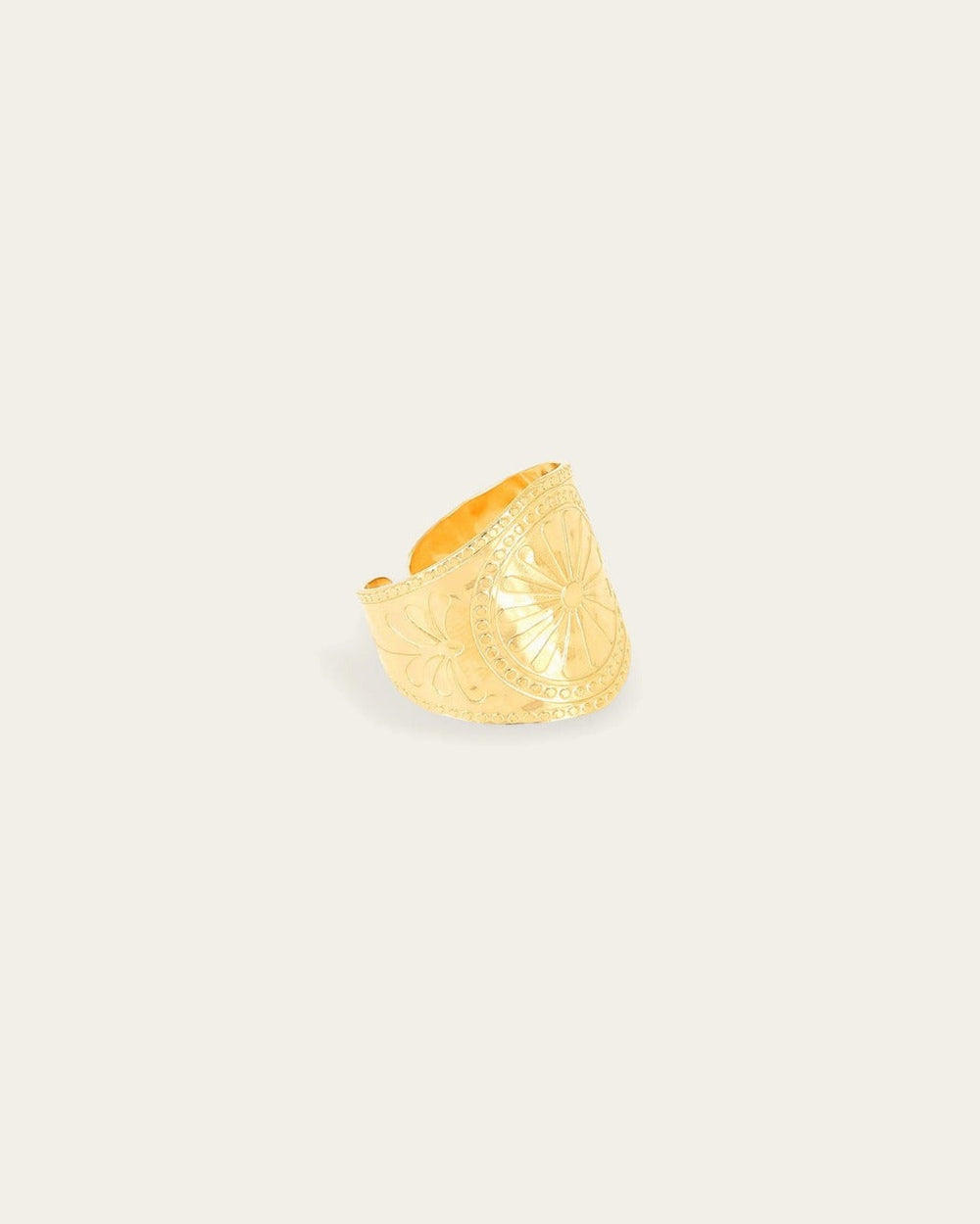 Bague Olora (Acier doré)