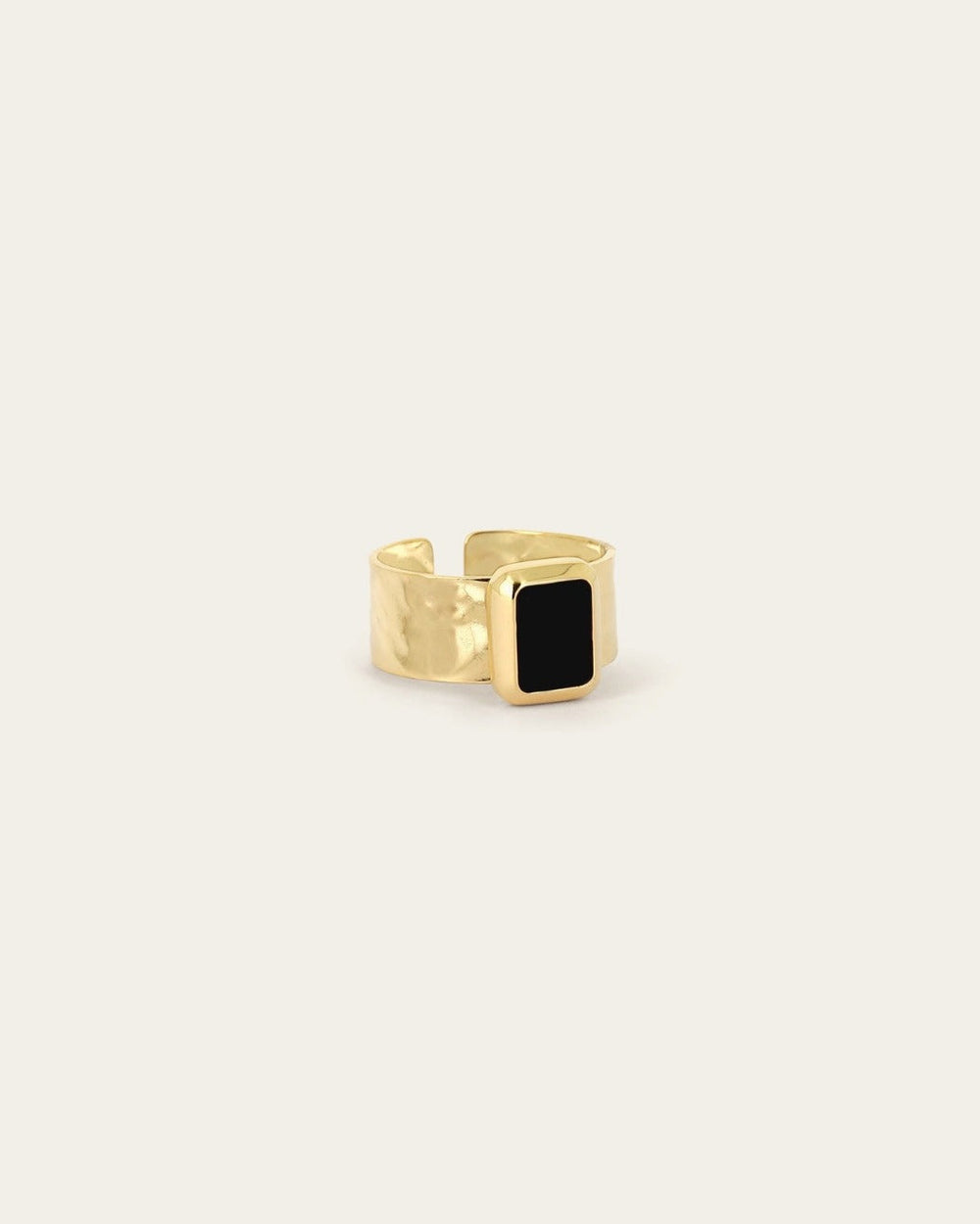 Bague Preston (Acier doré)