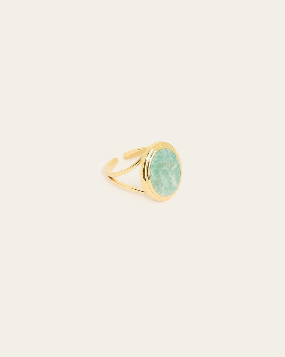 Bague Umran (Acier doré)