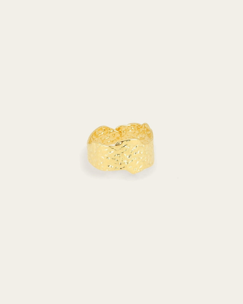 Bague Tayara (Acier doré)