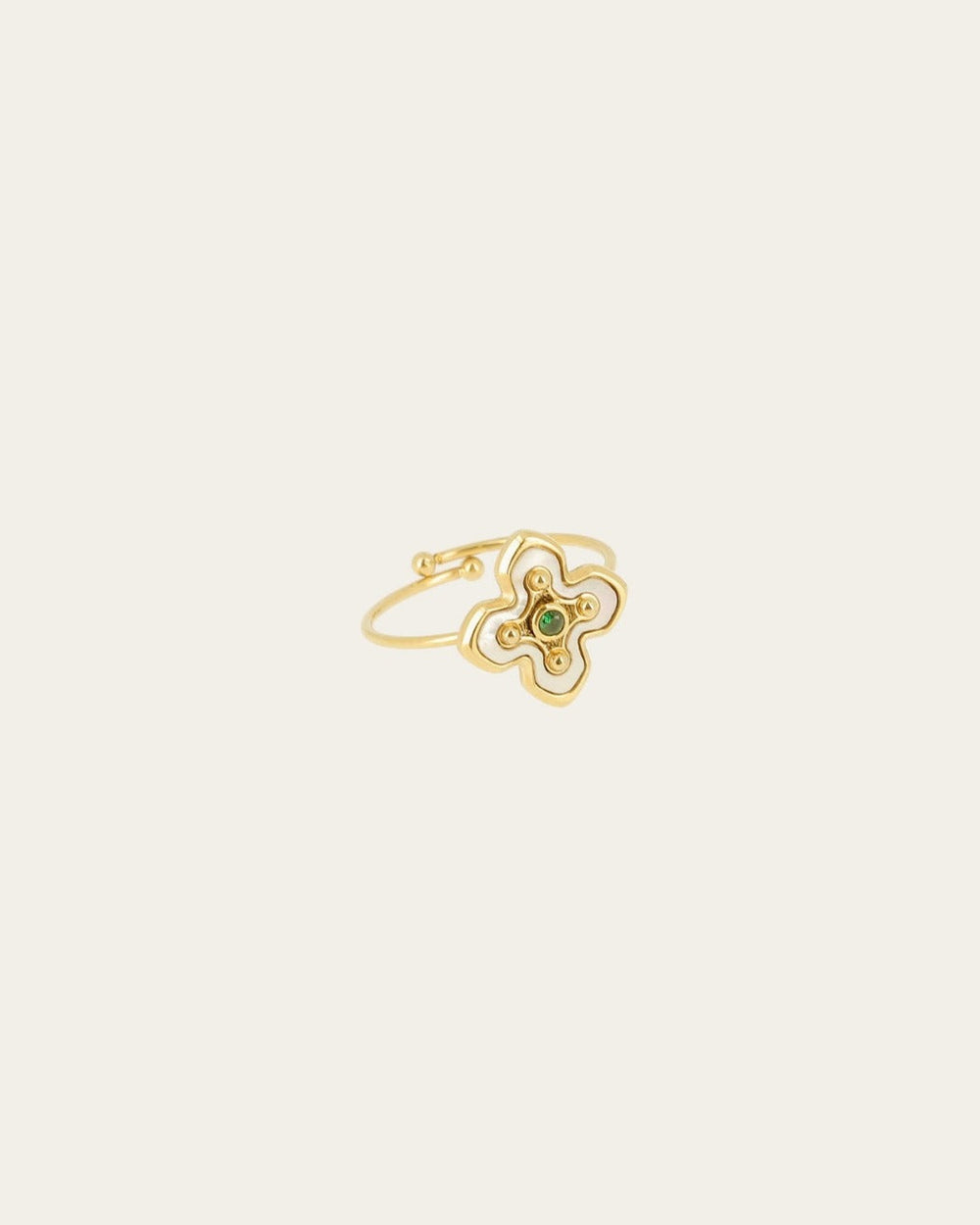 Bague Leslie (Acier doré)